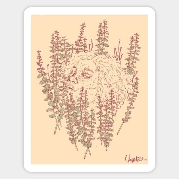 Eucalyptus Sticker by chrystakay